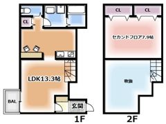 50 go-zero（ゴーゼロ）の間取り画像