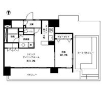 パークキューブ東品川の間取り画像