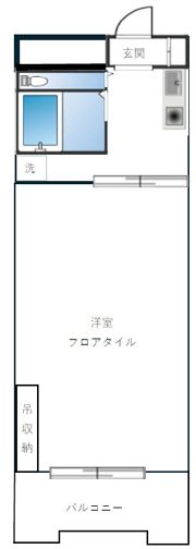 ハイタウン駒沢公園の間取り画像