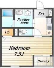 plumas北野の間取り画像