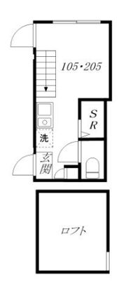 プランドルアムール志茂の間取り画像