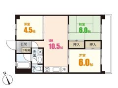 EST中筋の間取り画像