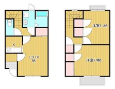 パラディースの間取り画像