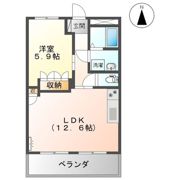フェリスタスの間取り画像