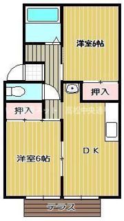 ルネス88の間取り画像