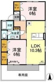 シルキーハウス Bの間取り画像