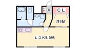 ラムール長田の間取り画像