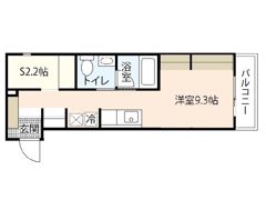 メゾン ド リコリス尾長の間取り画像