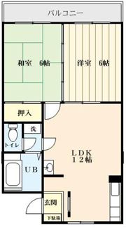 グローバルマンションの間取り画像