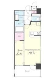 BELLAGIO川口本町の間取り画像