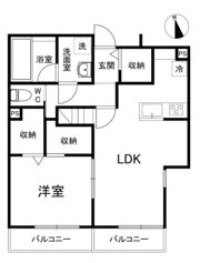 Glanz大師前の間取り画像