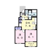 リアンカーサの間取り画像