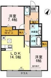 ファシリーテの間取り画像