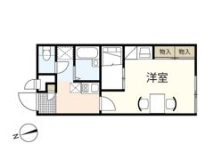 レオパレスKOIの間取り画像