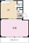 丸鈴グリーンビルBの間取り画像
