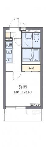 クレイノ翔花の間取り画像