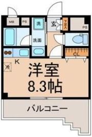 荒畑ハイツの間取り画像