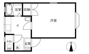 ヴィラノーブル二万堂の間取り画像