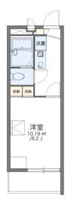レオパレスエバグリーンの間取り画像