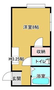 ドミール中貫の間取り画像