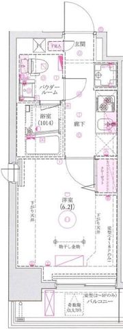 GROWS西横浜の間取り画像