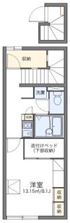 レオパレスリミエールの間取り画像