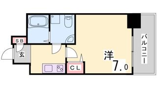 セレニテ神戸西クレアの間取り画像