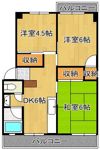 松井マンションの間取り画像