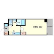 レジデア西本町の間取り画像