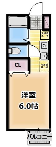 アルフレックス箕面の間取り画像