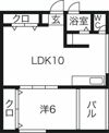 松風園ハウスの間取り画像