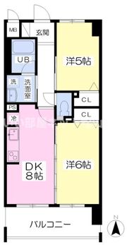 ヴィラ・アンソレイエの間取り画像