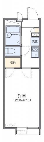 レオパレスマインリーベの間取り画像