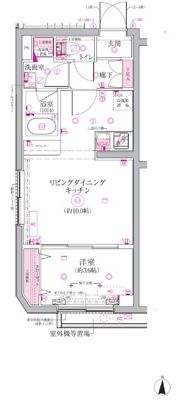 ベルシードステアー東日暮里IIの間取り画像