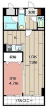 THE SQUARE・Club Residenceの間取り画像