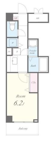 眩燈館の間取り画像