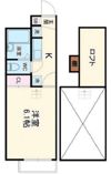 スクエア豊中の間取り画像