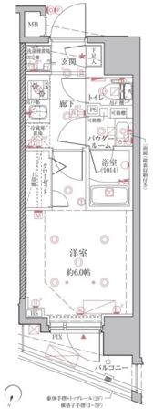 クレイシアIDZ千代田岩本町の間取り画像
