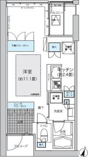 ガーデニエール砧ウエストの間取り画像
