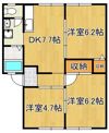U－Palm C棟の間取り画像