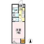 メゾンドールの間取り画像