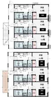 ラフォン一ノ割の間取り画像