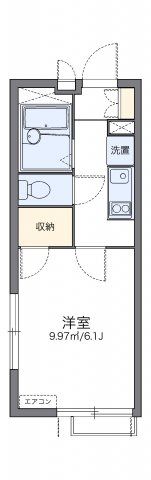 レオパレス宮前の間取り画像