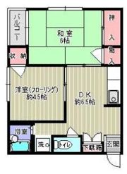 ハイツTMの間取り画像