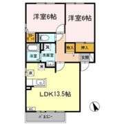 ロワール福原A棟の間取り画像