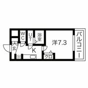 ララプレイス四天王寺前夕陽ヶ丘プルミエの間取り画像