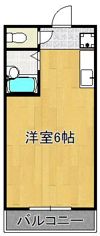 レジデンス歯科大前の間取り画像