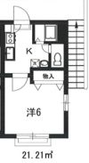 ハイツ・すずらんの間取り画像