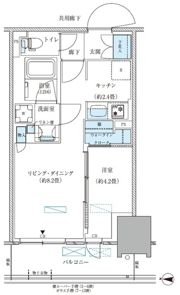 パークアクシス西大島コンフォートスクエアの間取り画像