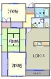 第2二枚橋マンションの間取り画像